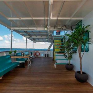 Our Vessels Back Deck Abrolhos Islands