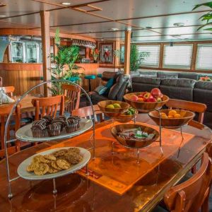Our Vessels Saloon Abrolhos Islands