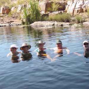 Pax in creek