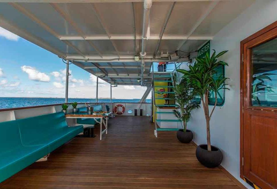 our vessels back deck abrolhos islands