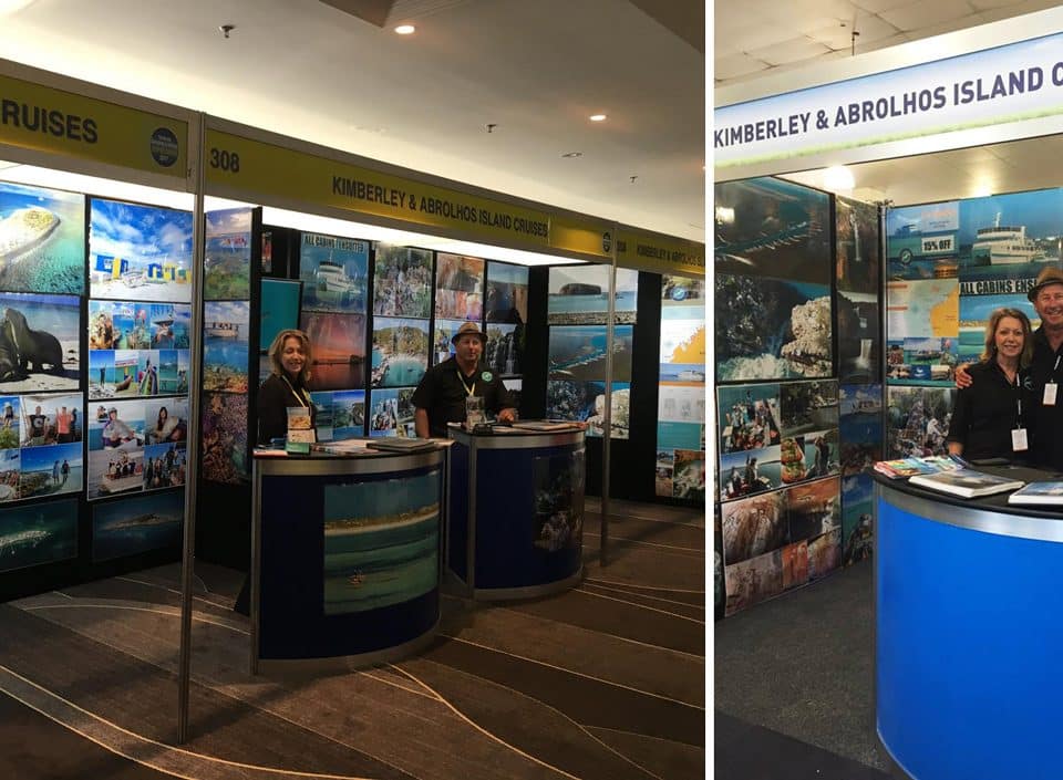 Eco abrolohos cruises at the camping shows