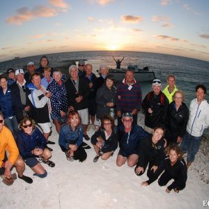 Sunset at Little Sandy at the Abrolhos Islands