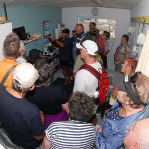 Learning about Perals at Lattitude Pearls at the Abrolhos Islands