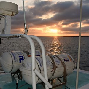 Sunrise at the Abrolhos Islands