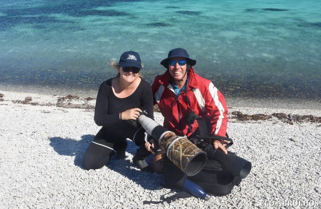 Photographers at the Abrolhos Islands