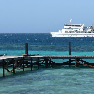 Wharf at the Abrolhos Islands
