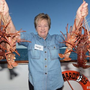 Crayfish aboard the Eco Abrolhos