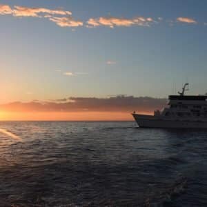 Sunset over the Eco Abrolhos