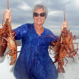 Crayfish caught at the Abrolhos Islands