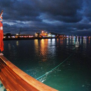 Departing Geraldton on teh Eco Abrolhos