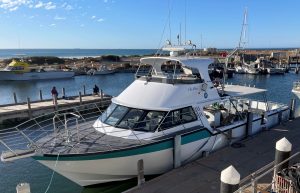 Eco Abrolhos' new 60 foot vessel the Dhu Force