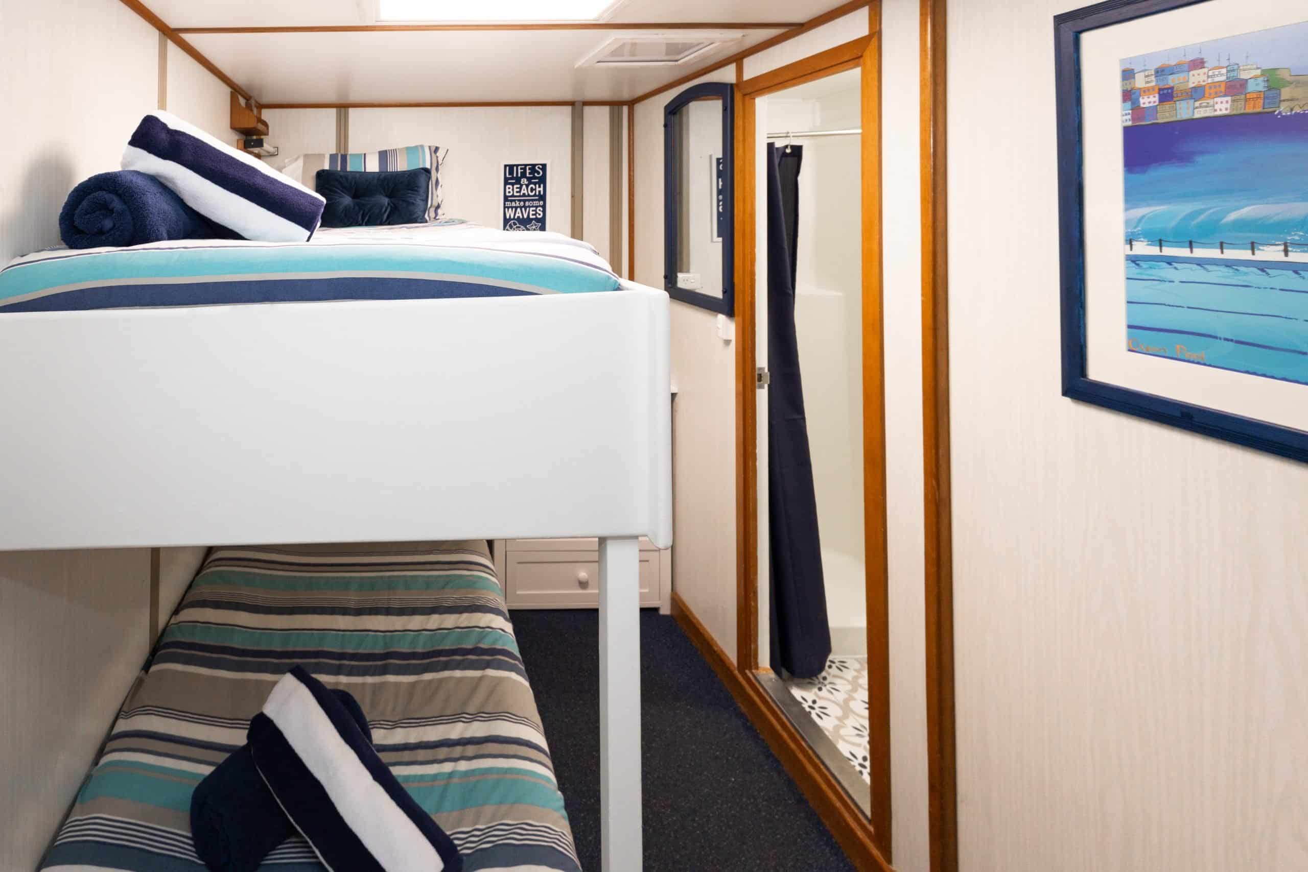 King Single Bunk Cabin