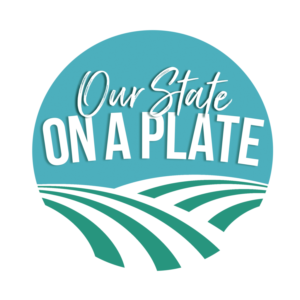 Our State on a Plate Logo